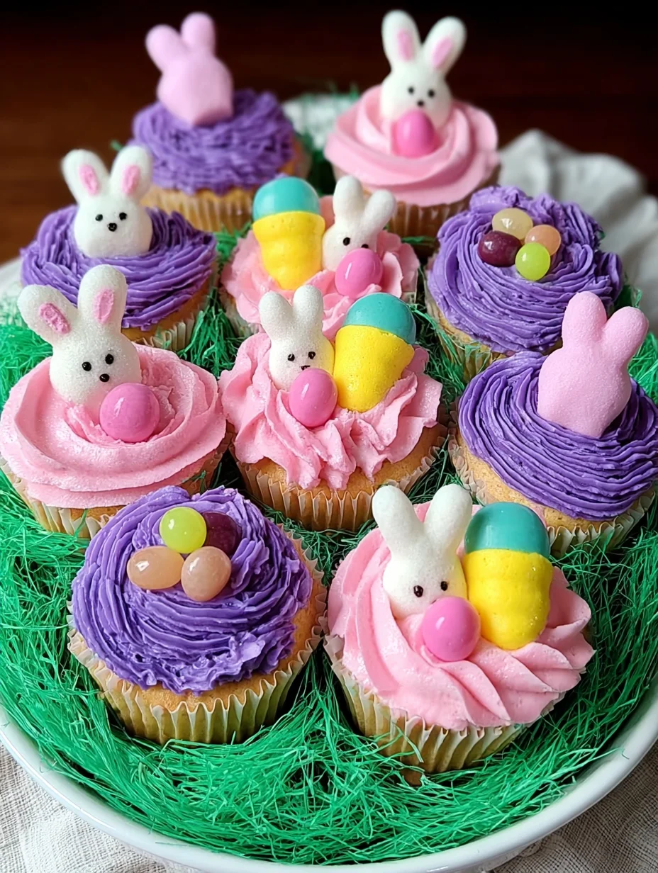Easter Basket Cupcakes