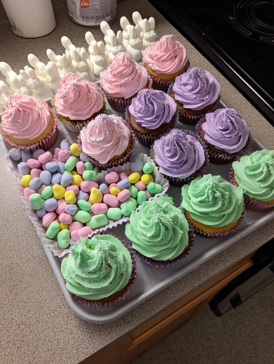 Easter Basket Cupcakes
