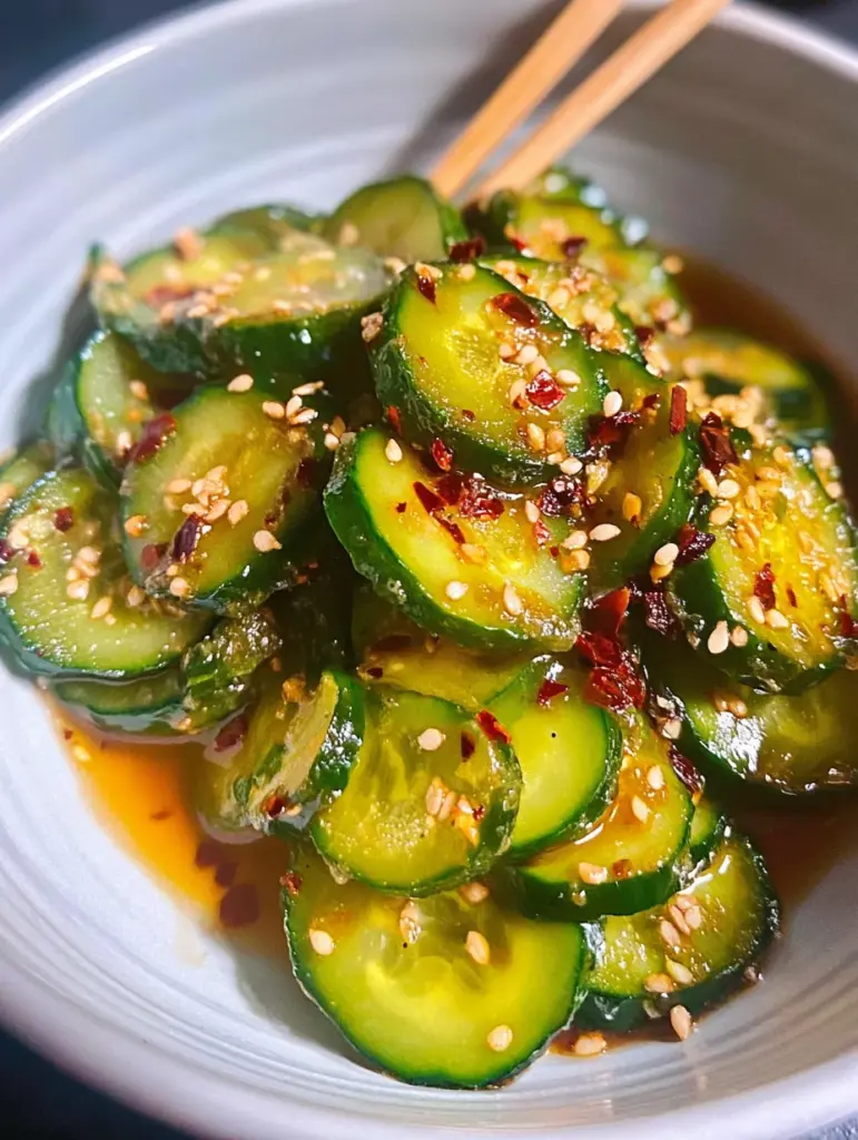 Easy Asian Cucumber Salad