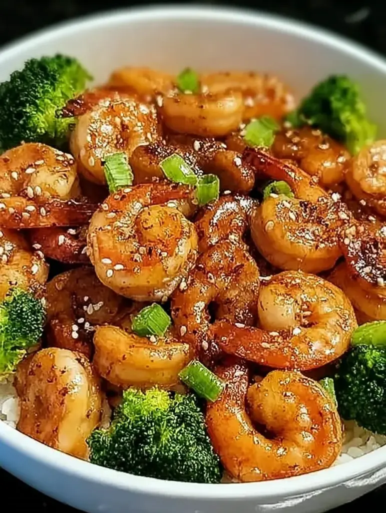High-Protein Honey Garlic Shrimp