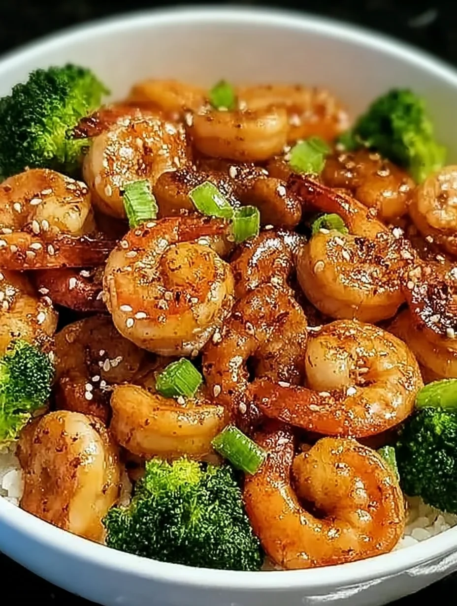 High-Protein Honey Garlic Shrimp