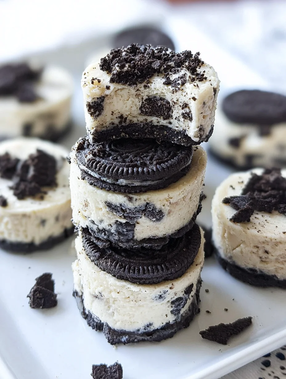 Oreo Cheesecake Bites