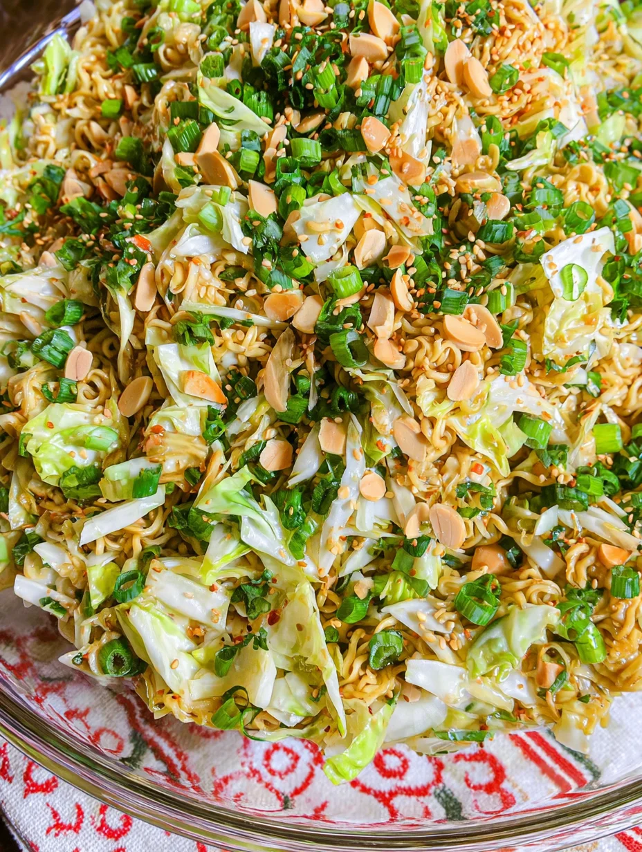 Ramen Noodle Salad