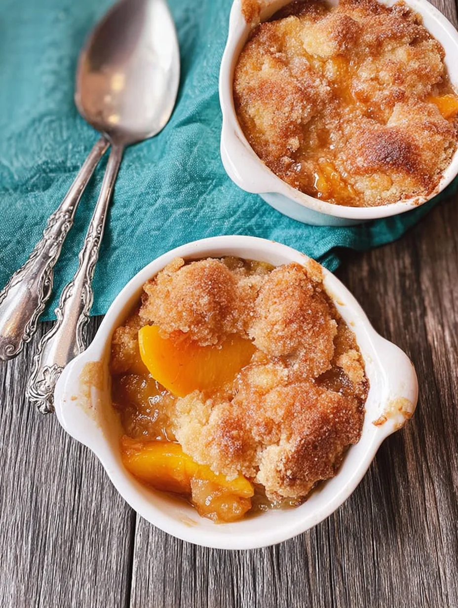 Southern Peach Cobbler