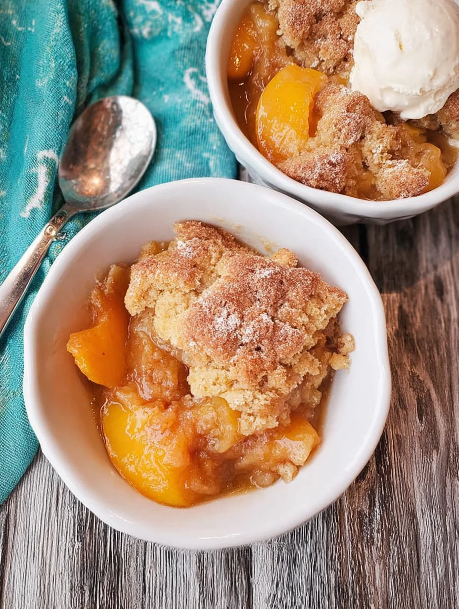 Southern Peach Cobbler