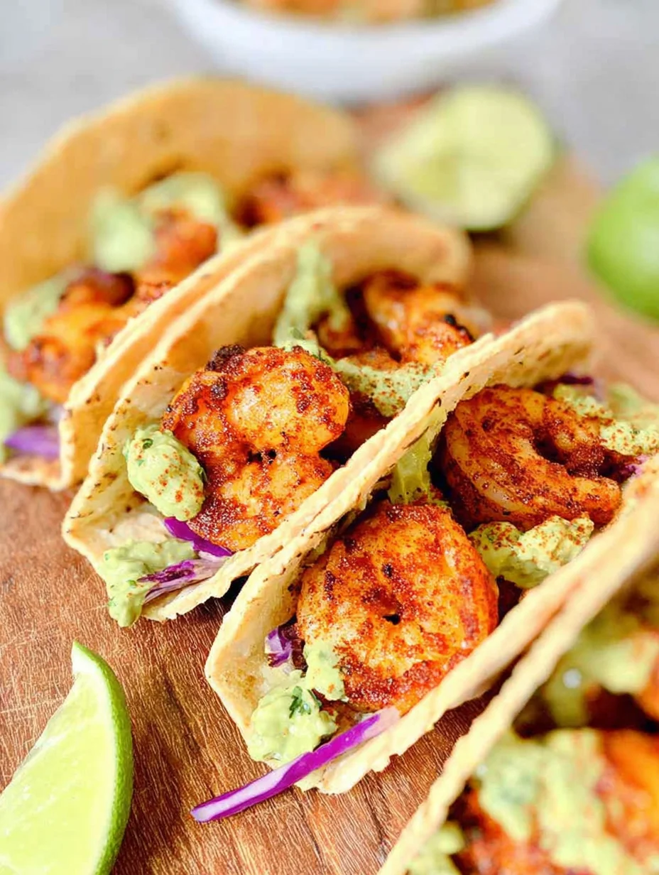 Spicy Shrimp Tacos