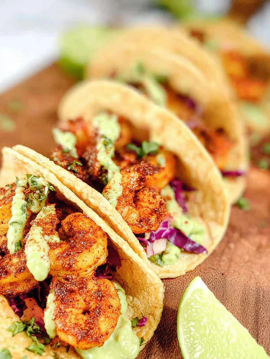 Spicy Shrimp Tacos