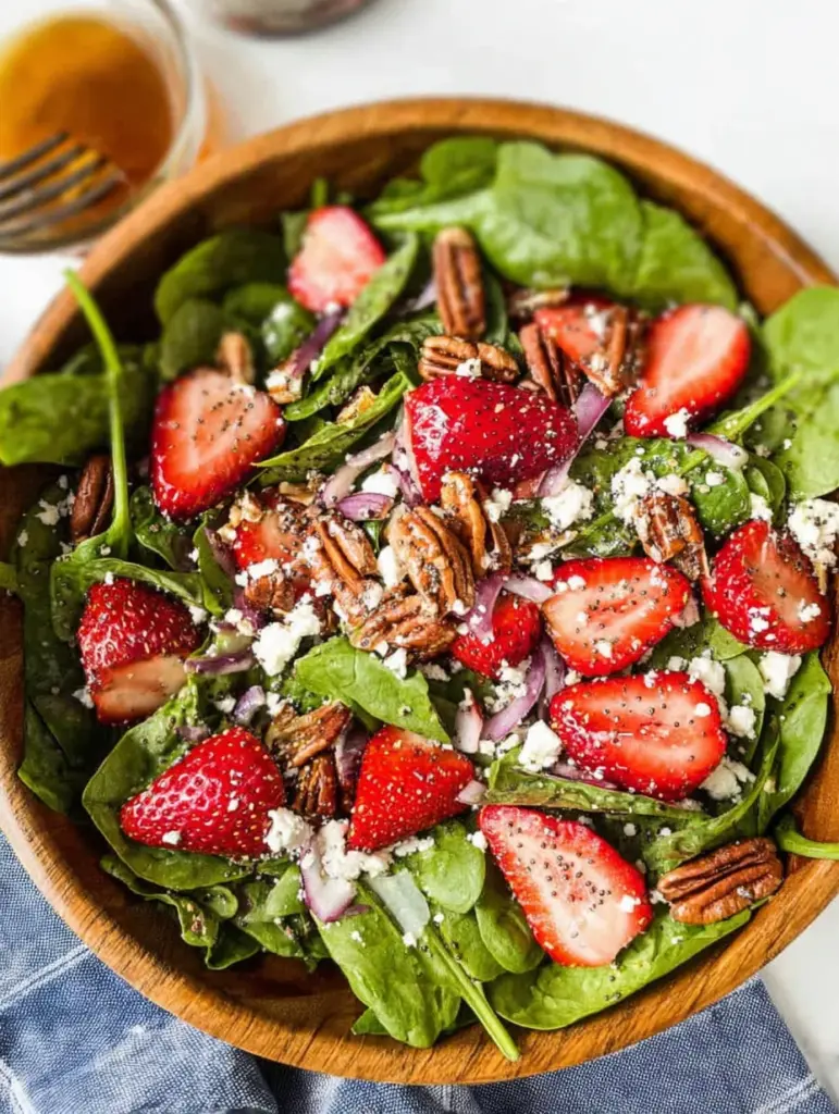 Spinach Strawberry Salad