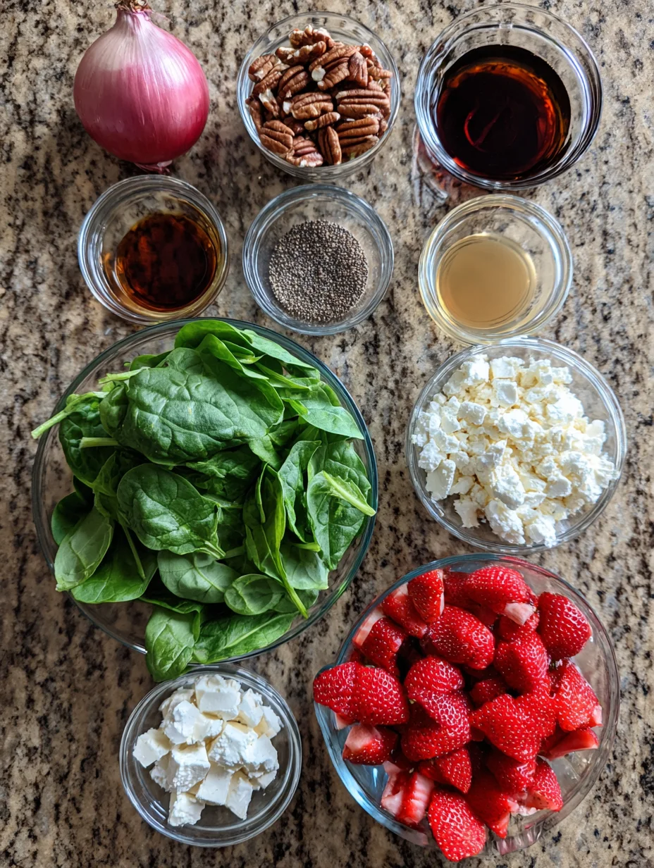 Spinach Strawberry Salad