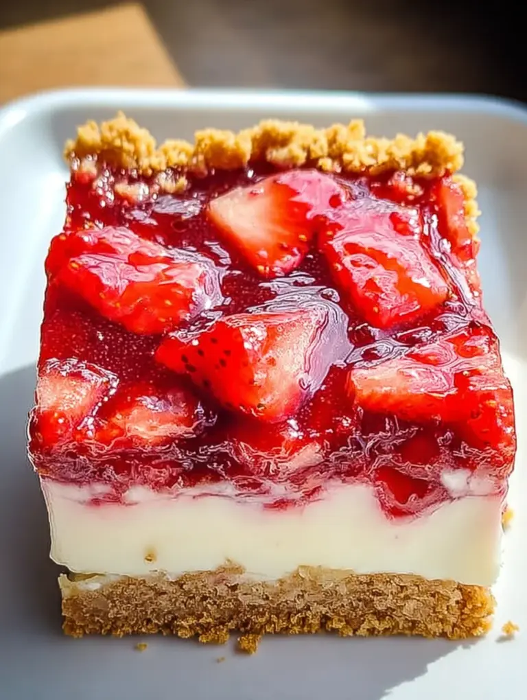 Strawberry Cheesecake Bars