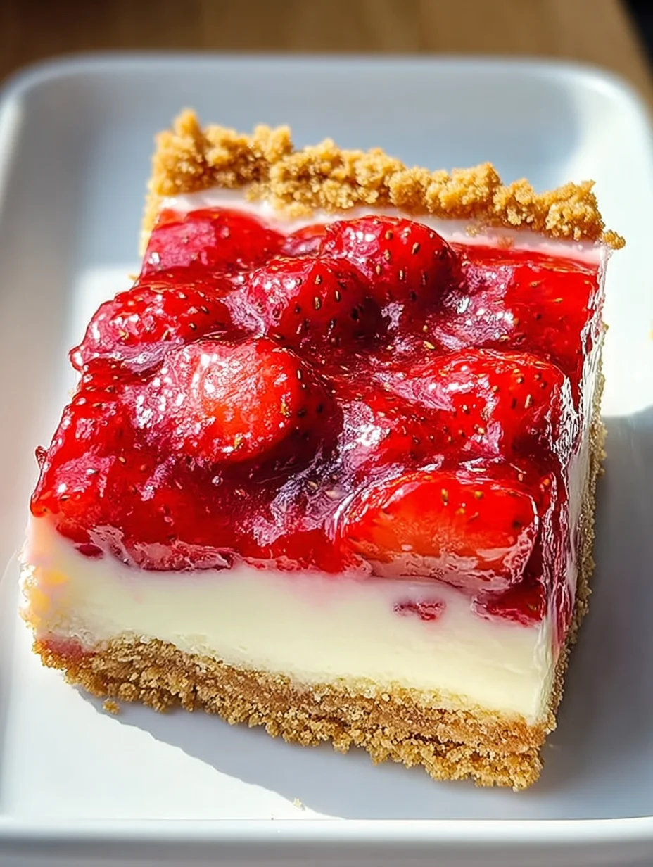 Strawberry Cheesecake Bars