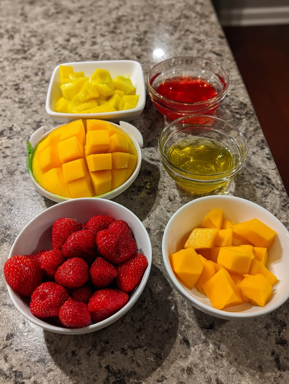 Strawberry Mango Margarita