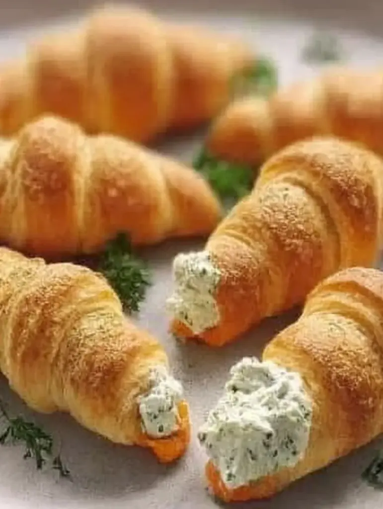 Stuffed Crescent Roll Carrots