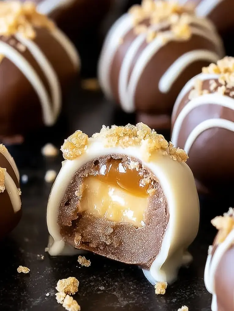 Caramel Apple Truffles