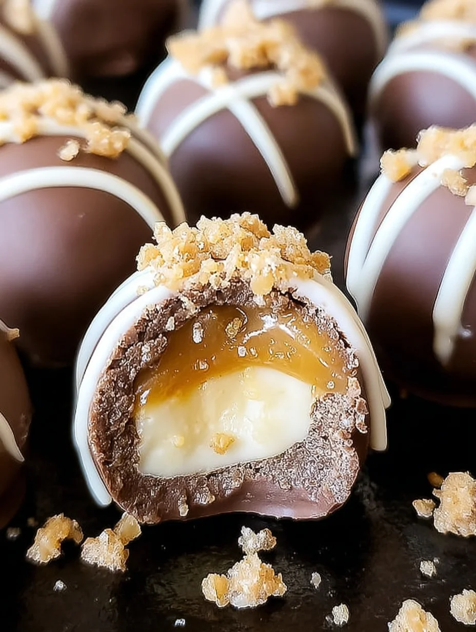 Caramel Apple Truffles